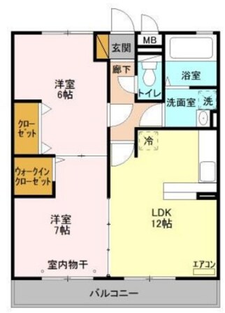 エスペランサの物件間取画像